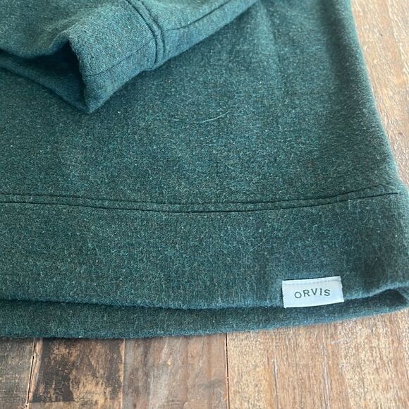 Orvis Size L Sweatshirt in Green - Picture 3 of 8
